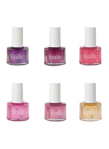 Zestaw 6 lakierów Snails