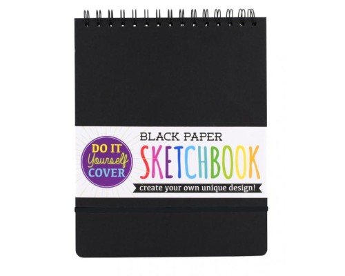 Czarny szkicownik Duży