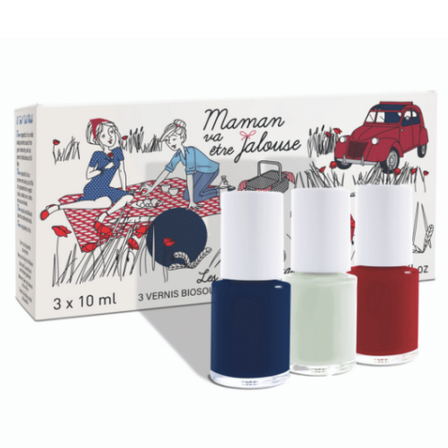 Zestaw 3 lakierów BIO Les Belles Francaises