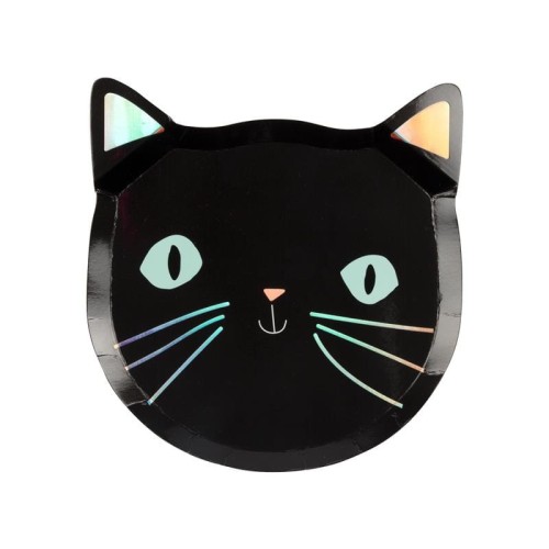 Zestaw talerzyków CZARNY KOT