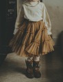 Połyskująca spódnica TESS TOFFEE METALLIC Donsje