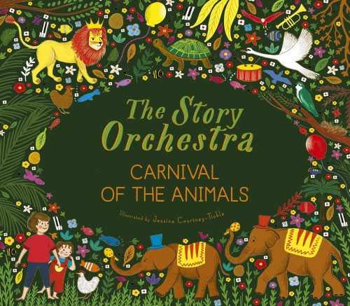 The Story of Orchestra Carnival of the Animals książeczka dźwiękowa dla dzieci
