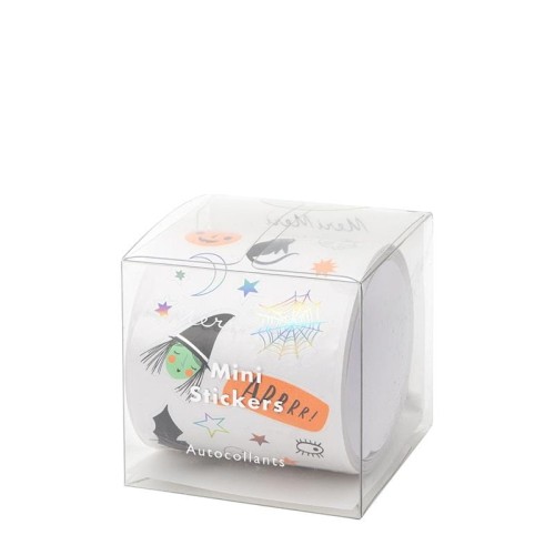 Naklejki na rolce 500 sztuk HALLOWEEN