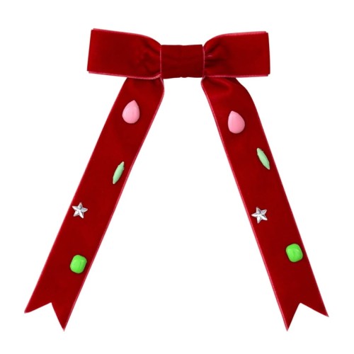 Spinka kokarda z koralikami Meri Meri