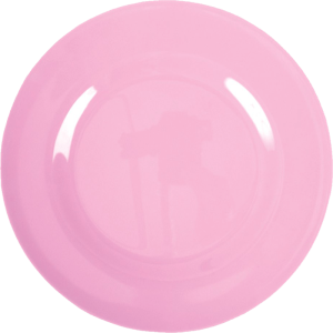 Talerz z melaminy 21 cm DARK PINK Rice 
