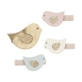 Zestaw spinek BIRDIE PASTEL FAMILY