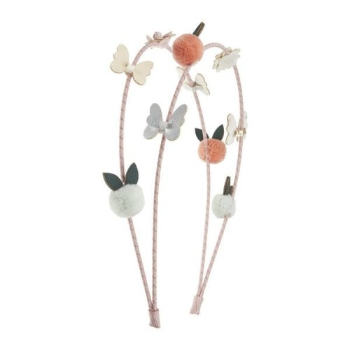 Opaska do włosów CHERRIES AND BUTTERFLIES