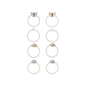 Zestaw elastycznych gumek PASTEL BUTTERFLIES