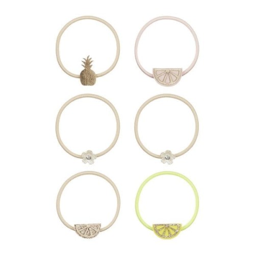 Zestaw elastycznych gumek LEMON SLICES