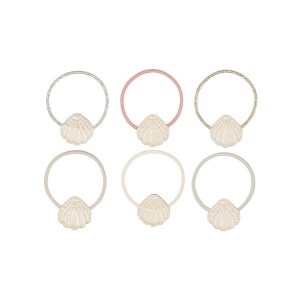 Zestaw elastycznych gumek do włosów SHELL CLIC CLACS