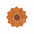 Skórzana spinka ZAZA SUNFLOWER Donsje