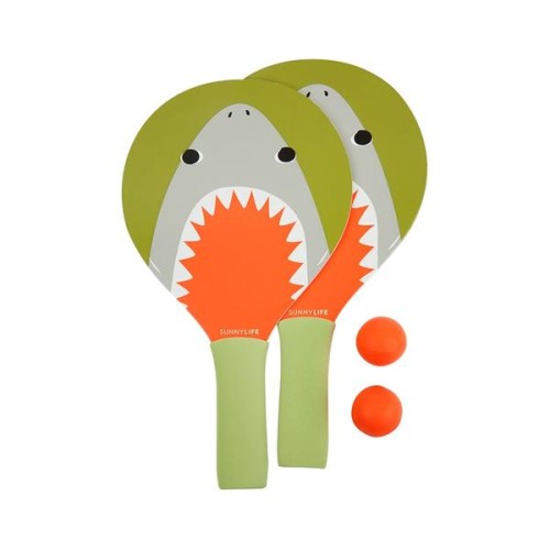 Zestaw paletek plażowych dla dzieci Shark