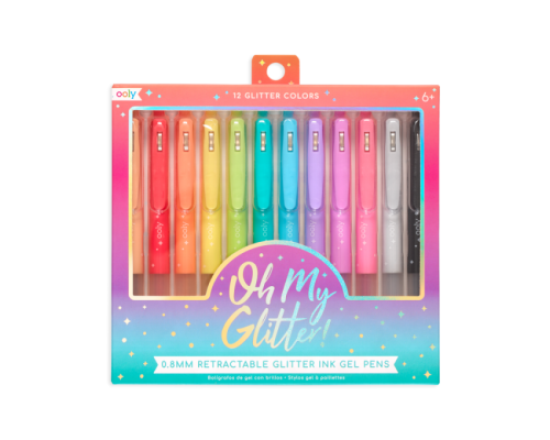 Mechaniczne długopisy OH MY GLITTER