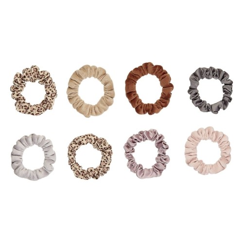 Zestaw elastycznych gumek o różnej fakturze LEOPARD