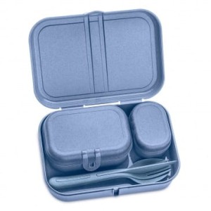 Zestaw LUNCH PASCAL organic blue