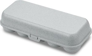 Wielorazowy pojemnik na jajka ORGANIC GREY