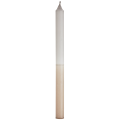 Świeca 30 cm TWO TONE BEIGE Madam Stoltz