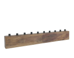 Drewniany świecznik  70 cm STILLENAT na 10 świec Ib Laursen