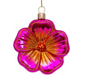 Dekoracja choinkowa PINK FLOWER Vondels  