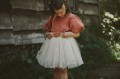 Warstwowa spódnica FAY PEARL METALLIC Donsje