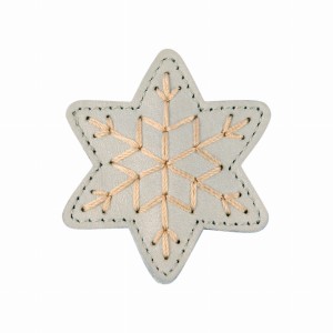 Skórzana spinka SNOWFLAKE Donsje