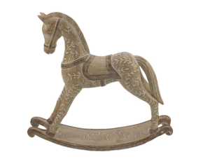 Koń na biegunach 32 x 30  cm Meander