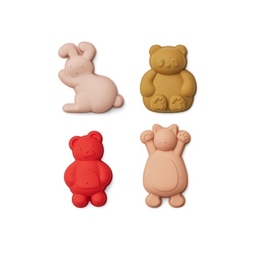 Zestaw foremek do piasku CLASSIC ROSE Liewood