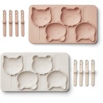 Silikonowe foremki do lodów na patyku MANFRED SEA SHELL Liewood