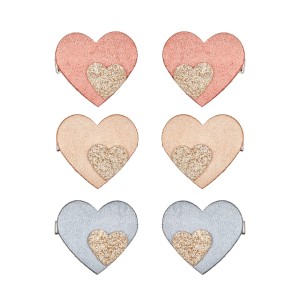 Zestaw spinek BUTTERSCOTCH HEARTS