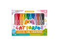 Żelowe kredki akwarelowe KOCIA PARADA