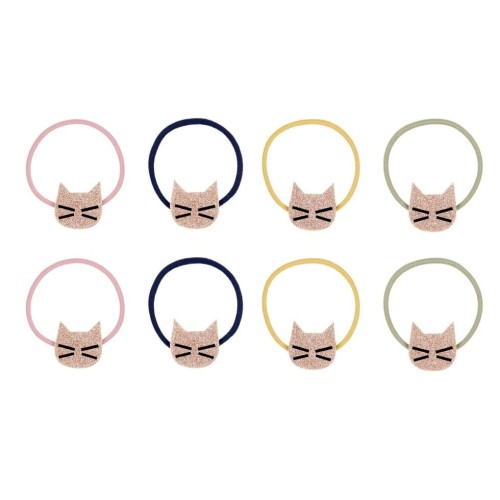 Zestaw gumek GLITTER CATS