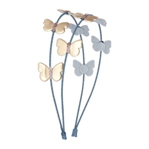 Podwójna opaska GOLDEN BUTTERFLIES