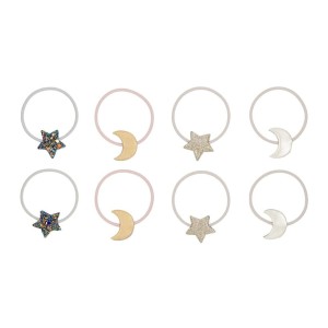 Zestaw gumek STAR & MOON CLIPS