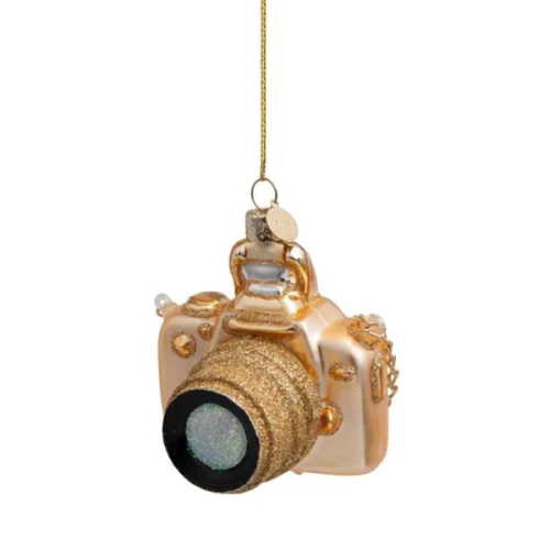 Dekoracja choinkowa GOLD CAMERA Vondels