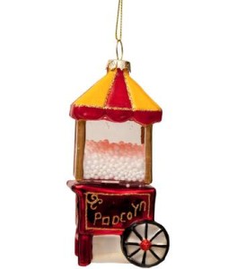 Dekoracja choinkowa POP CORN MACHINE 11 cm Vondels 