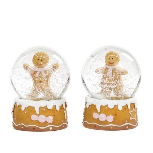 Kula śnieżna GINGERBREAD 10 cm