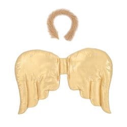 Skrzydełka z opaską ZŁOTY ANIOŁEK