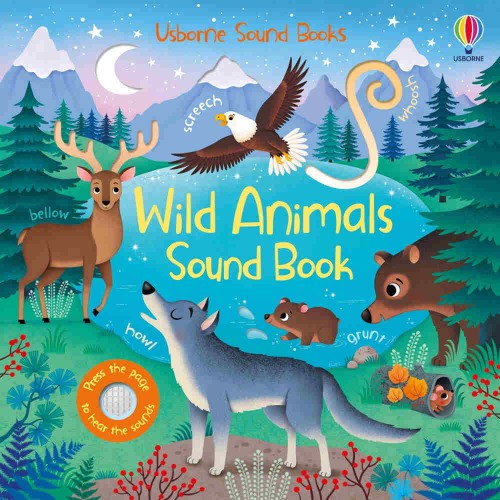 Wild Animals Sounds książka dźwiękowa