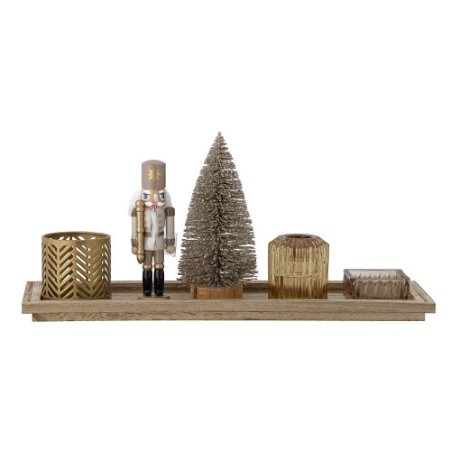 Zestaw świeczników 36 cm SANGA NUTCRACKER Bloomingville