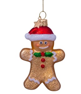 Dekoracja choinkowa GINGERBREAD COOKIE Vondels  