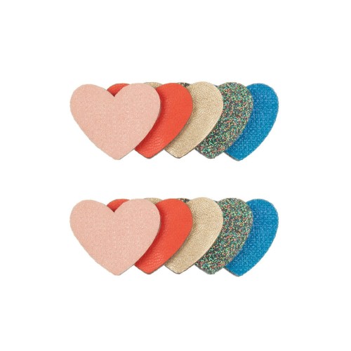 Warstwowe spinki XL HEARTS