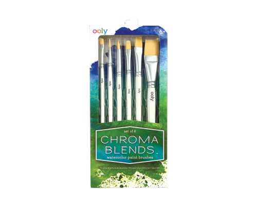 Zestaw pędzli do akwareli OOLY