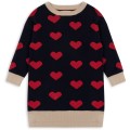 Dzianinowa sukienka LAPIS HEART 2-10 Y Konges Slojd