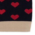 Dzianinowa sukienka LAPIS HEART 2-10 Y Konges Slojd