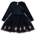 Sukienka FLORINE BOW KITTY 2-10 Y Konges Slojd