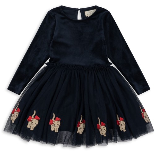 Sukienka FLORINE BOW KITTY 2-10 Y Konges Slojd