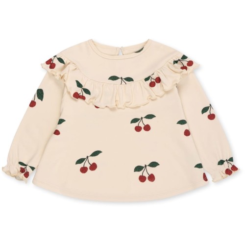 Brokatowa bluza MA GRANDE CERISE Konges Slojd