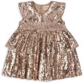 Sukienka cekinowa STARLA SEQUIN GOLD Konges Slojd