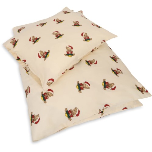 Pościel świąteczna CHRISTMAS TEDDY Konges Slojd
