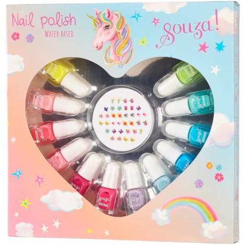 Zestaw 12 lakierów do paznokci SOUZA